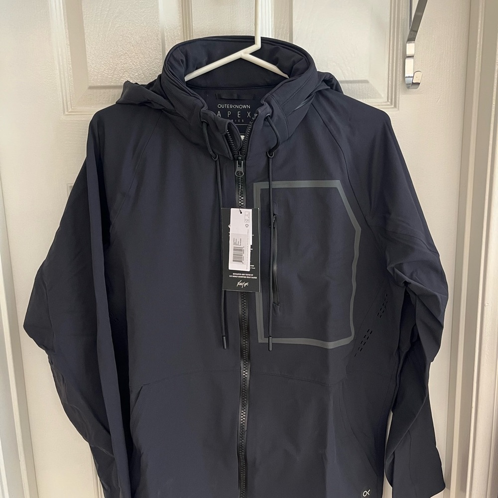 brand new outerknown apex jacket by kelly slater! size small